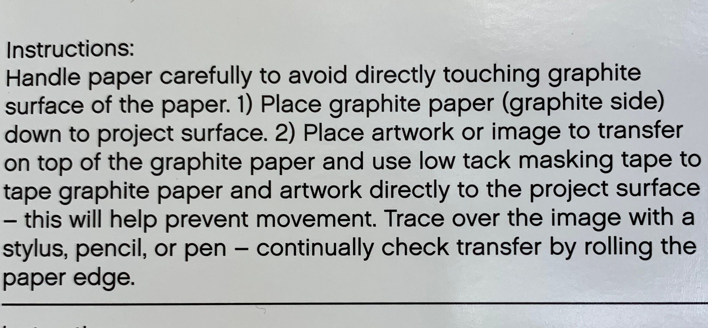 Thin Graphite Transfer Paper – Bee Paper