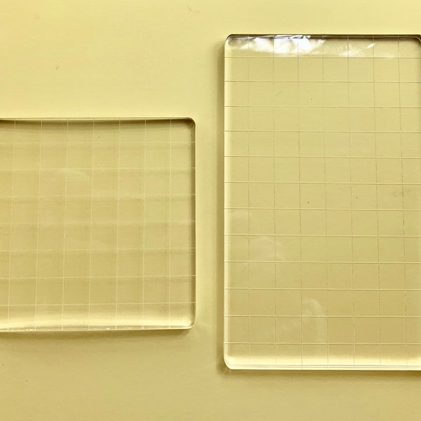 Clear Block Stamps Etsy