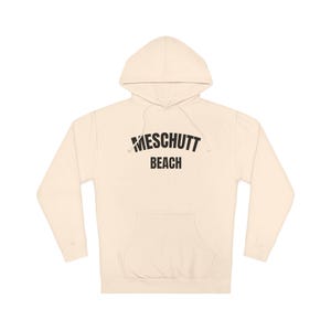 Cozy Meschutt Beach Hoodie for All, Unisex Hooded Sweatshirt, Casual Wear, Summer Vibes, Outdoor Adventures, Beach Days, Gift Idea