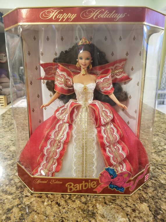 1997 10th anniversary holiday barbie