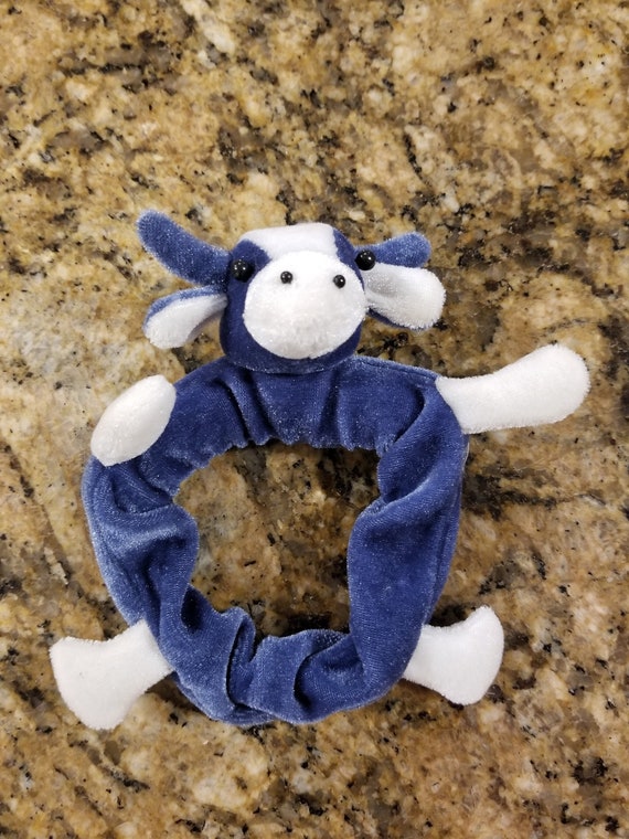Vintage 1990s Cow Bun Wrap Scrunchie