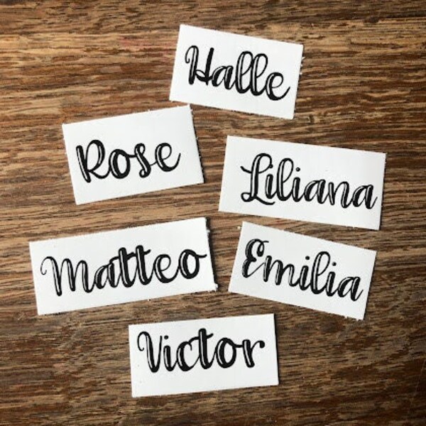 Custom Name Decals, Cute Brush font custom name, personalized name decal, script name, hand lettered sticker,laptop decal mug cup tumbler