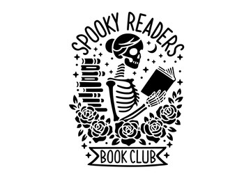 Spooky Reader Vinyl Decal – BookTok, Spicy Romance