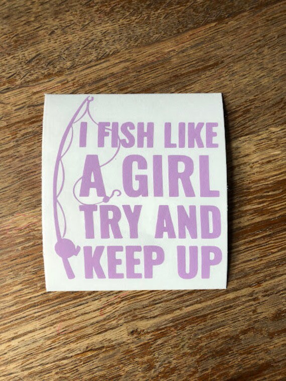 Fish MYSTERY PACKS Vinyl Decal Sticker, Outdoor Girl, Fishing Girl, Girl  Decals, Car , Tackle Box Sticker, Reel Girls Fish 