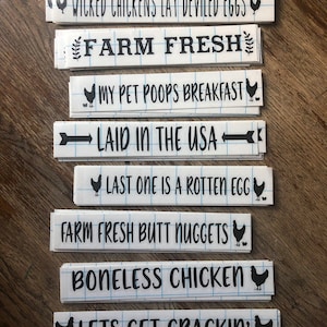 Autocollants de décalcomanie de boîte d'oeufs, étiquettes réutilisables de porte-oeufs, pépites de cul frais de ferme, boîte d'oeufs drôle de maison de ferme, décalcomanies personnalisées pour le support d'oeufs