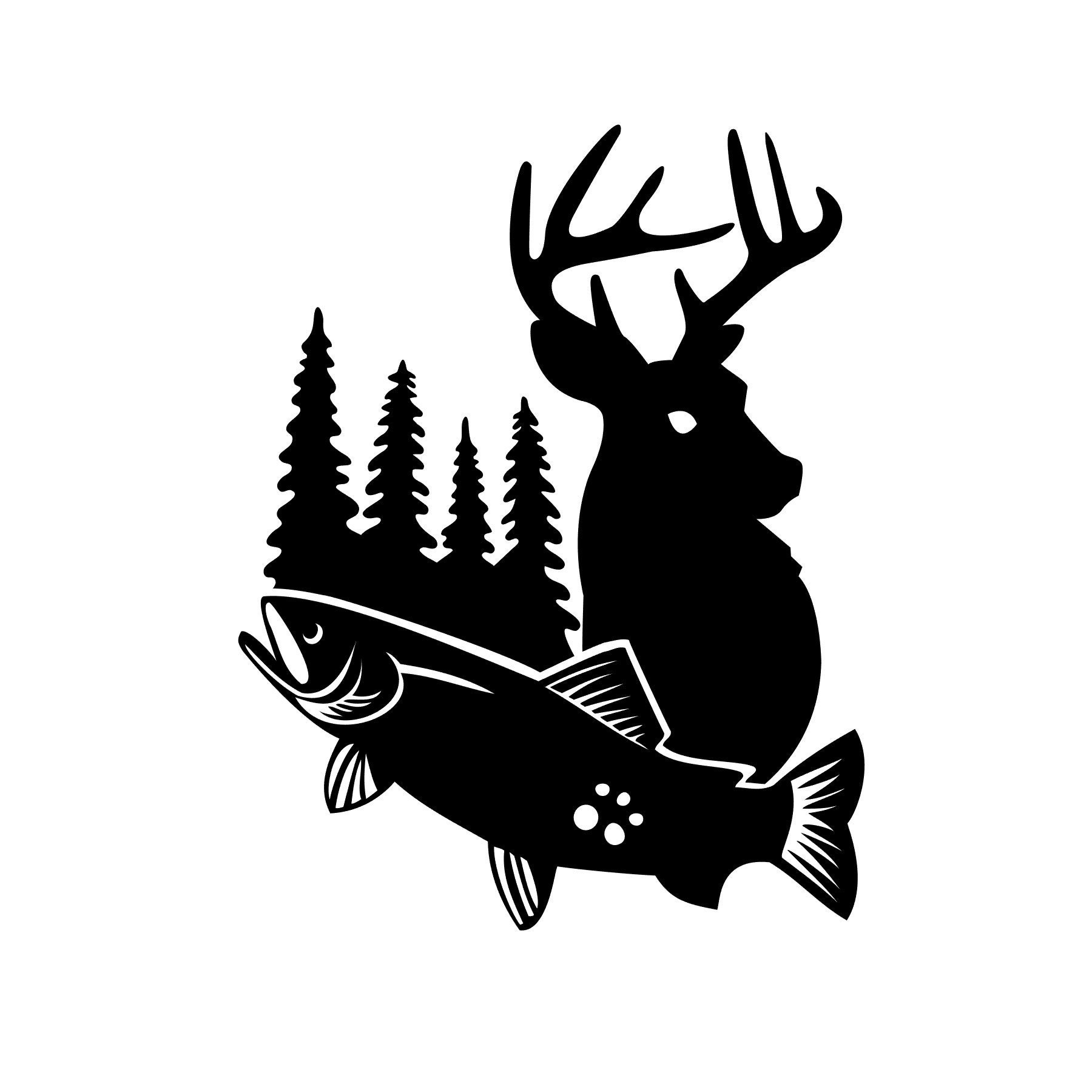 Hunt and Fish Decal 