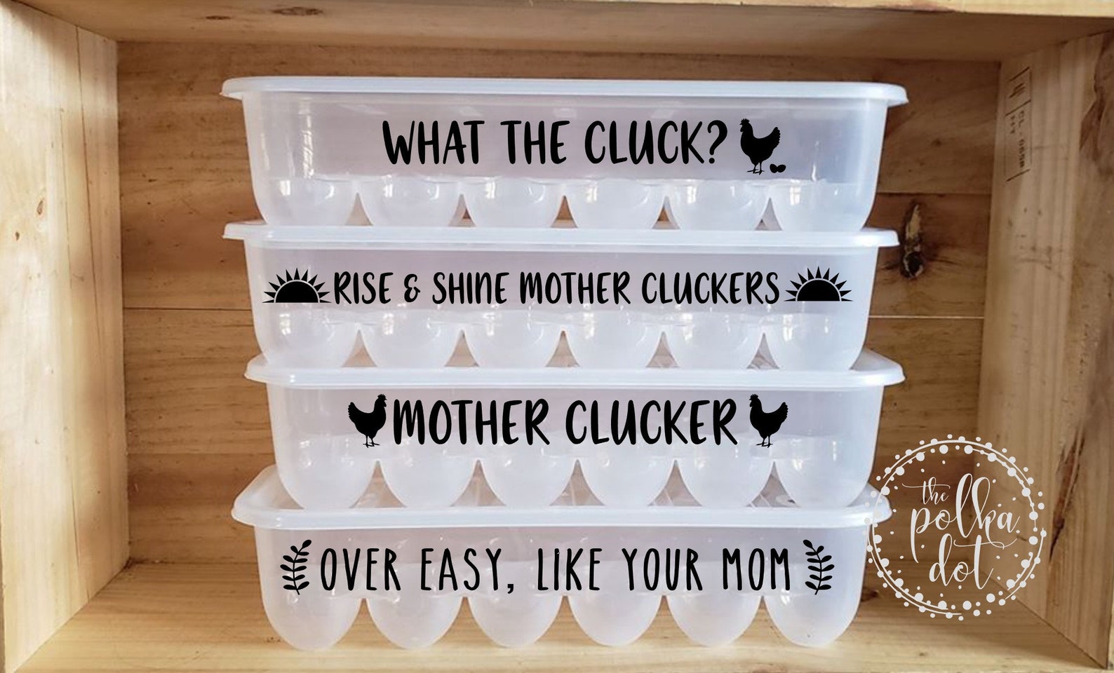 Funny Egg Carton Decal Stickers Reusable Egg Holder Labels Etsy Canada