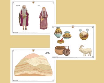Abraham & Sarah Bible Story Printables Set