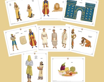 Daniel and the Lion's Den Bible Story Printables Set