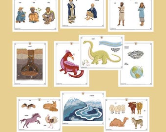 Job Bible Story Printables Set