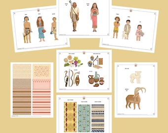Hebrew Family Printables Set