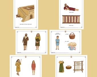 Miracles of Jesus Bible Story Printables Set