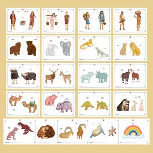 Noah Bible Story Printables Set