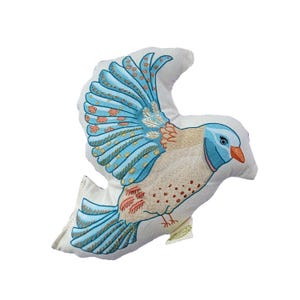 Sparrow Bird Fabric Toy - His Eye is on the Sparrow