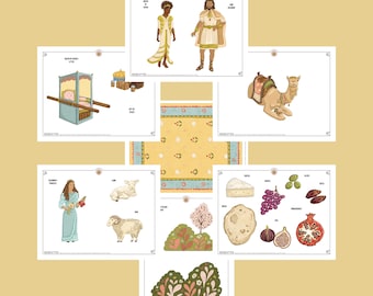 Queen of Sheba & Princess Bible Story Printables Set