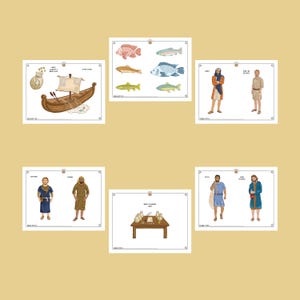 Disciples Bible Story Printables Set