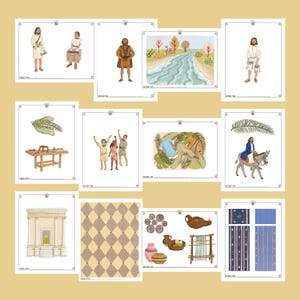 Life of Jesus Bible Story Printables Set
