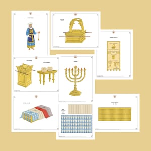 Tabernakel Geschichte Printables Set