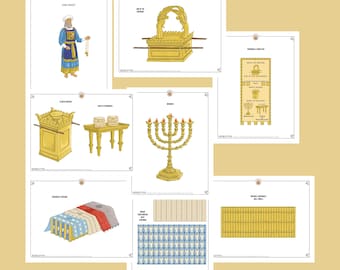 Zestaw materiałów do druku „Tabernacle Story”