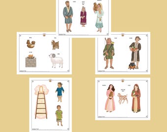 Issac & Jacob Bible Story Printables Set