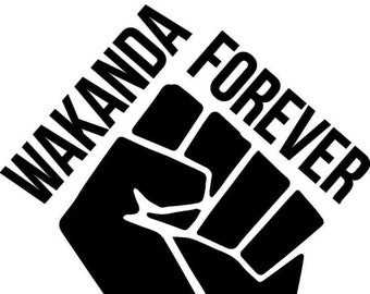 Wakanda Forever SVG