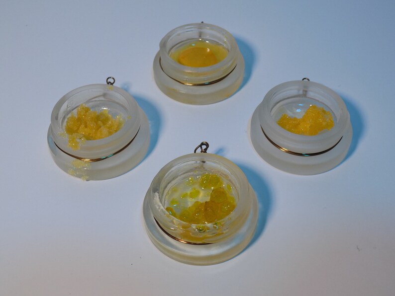 Glass Dab Pendant Sugar Wax Terps n Diamonds Dabs pendy Etsy