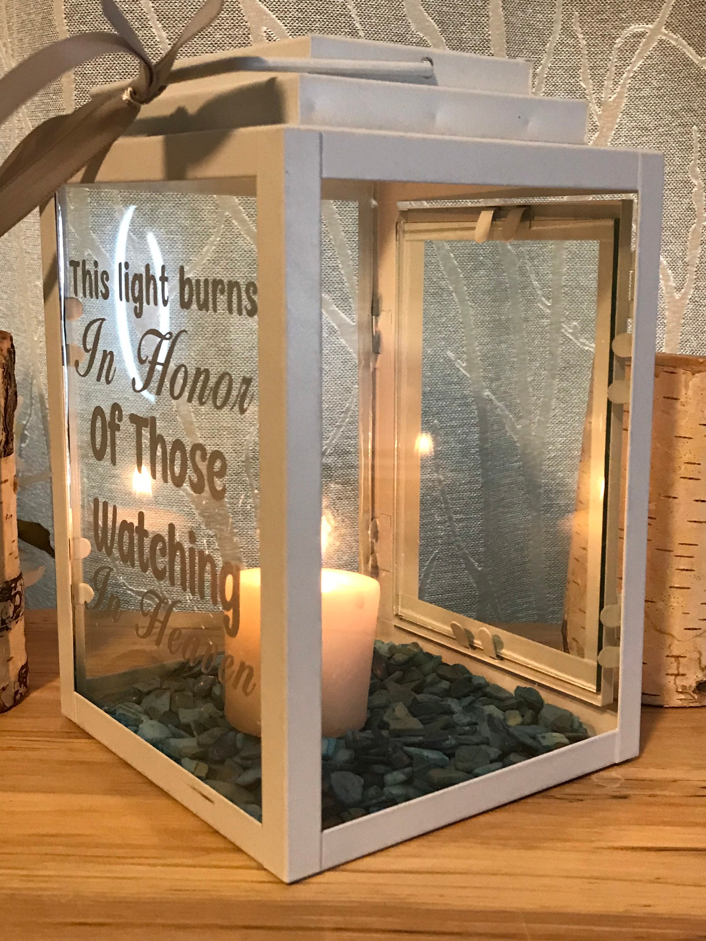 Lantern Memorial Lantern wedding lantern Memory Candle Etsy