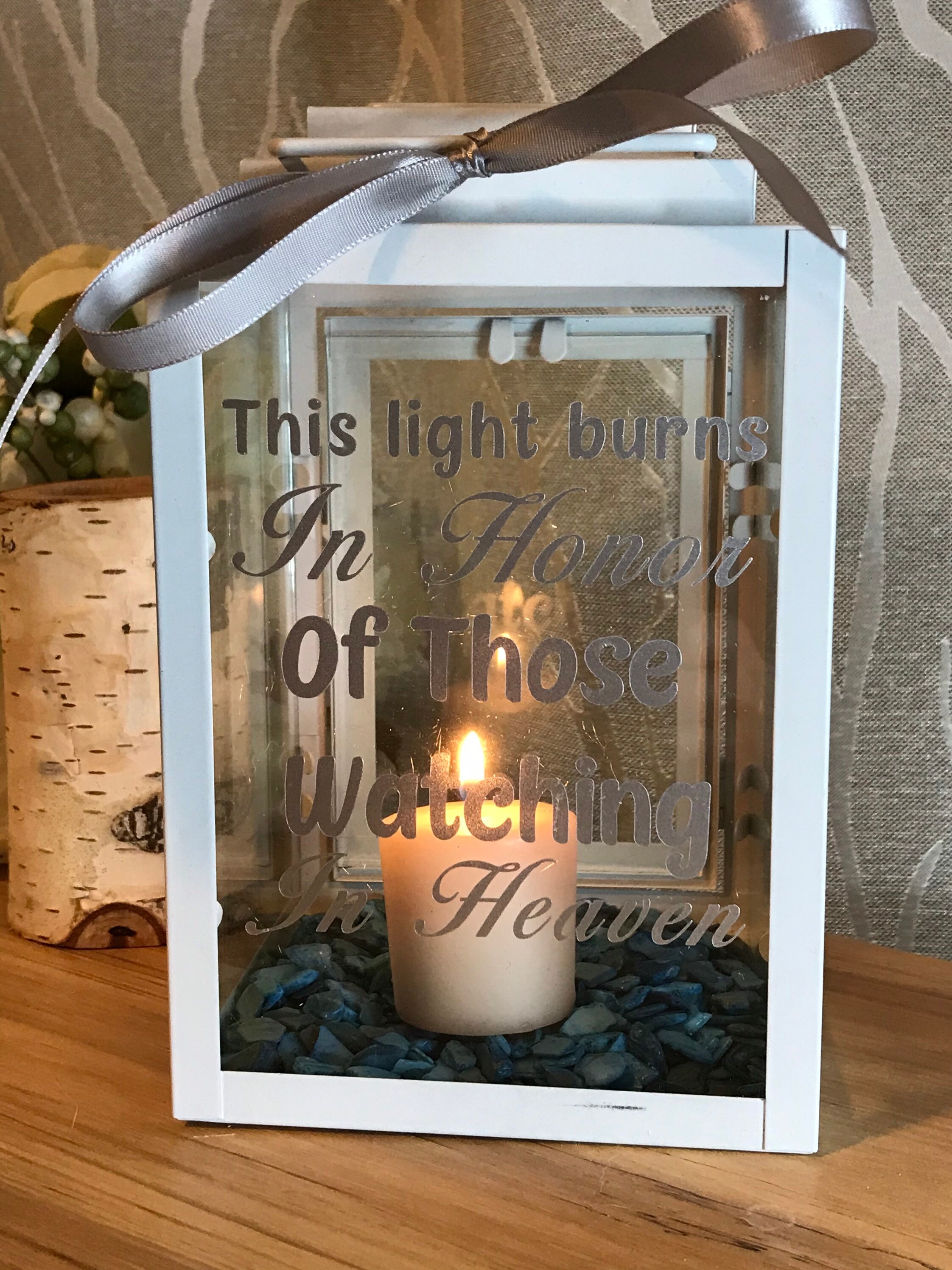 Lantern Memorial Lantern wedding lantern Memory Candle Etsy
