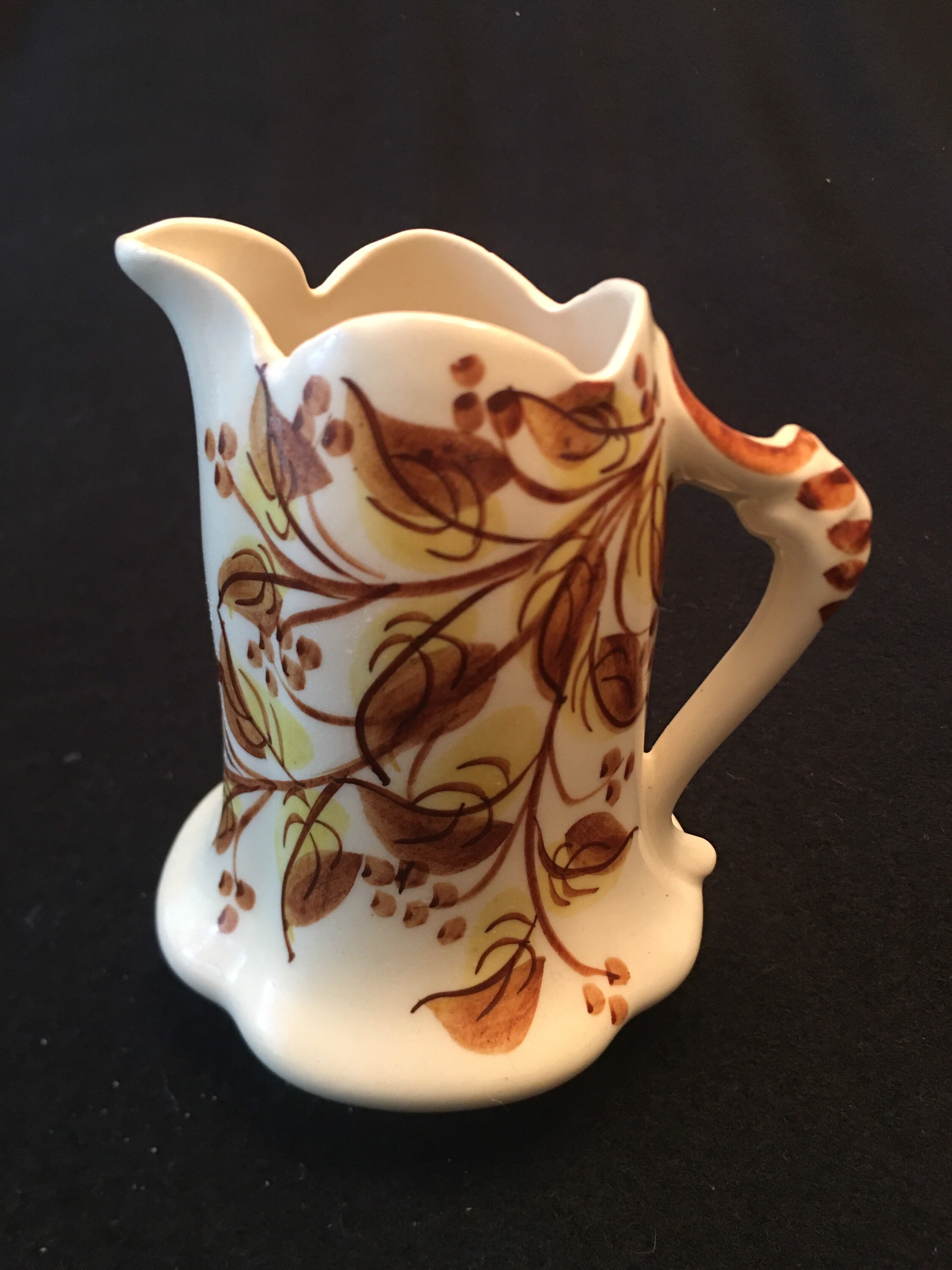 Vintage Clinchfield Artware Handpainted Pottery Pitcher Etsy Singapore