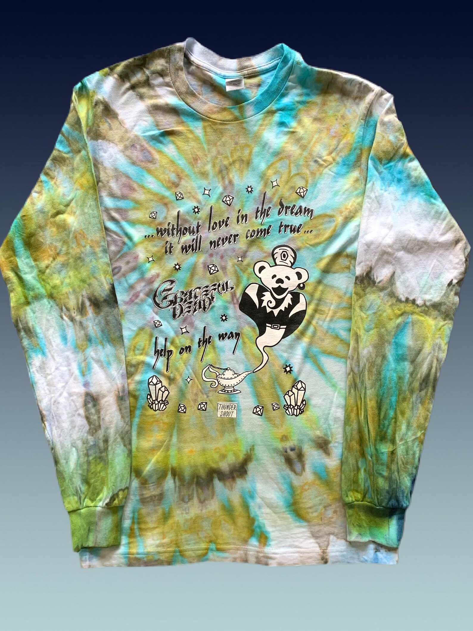 Grateful Dead small Tie Dye Long Sleeve Shirt | Etsy