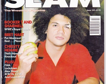 Power Slam Magazine 143 Juin 2006 Lutte Carlito Bret Hart Christy Hemme WWE