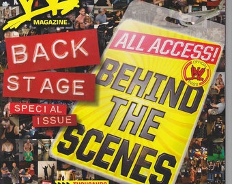 WWE Magazine All Access Behind The Scenes Back Stage Special 2009 WWF