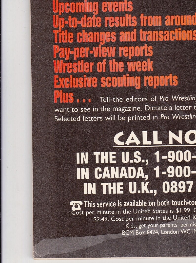 The Wrestler Magazine January 1998 WCW Sting Lex Luger ECW Hardcore Heaven image 9