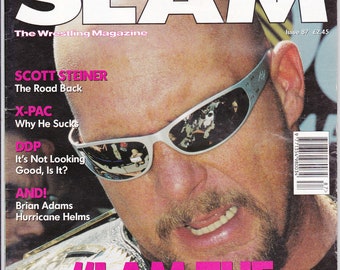 Power Slam Magazine 87 October 2001 Wrestling Steve Austin Scott Steiner DDP