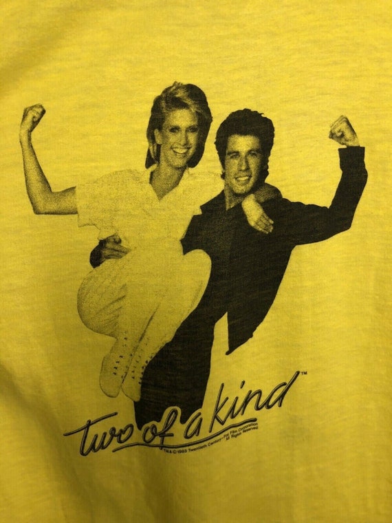 Vintage Two Of A Kind Movie Promo T-Shirt 1983 80… - image 2