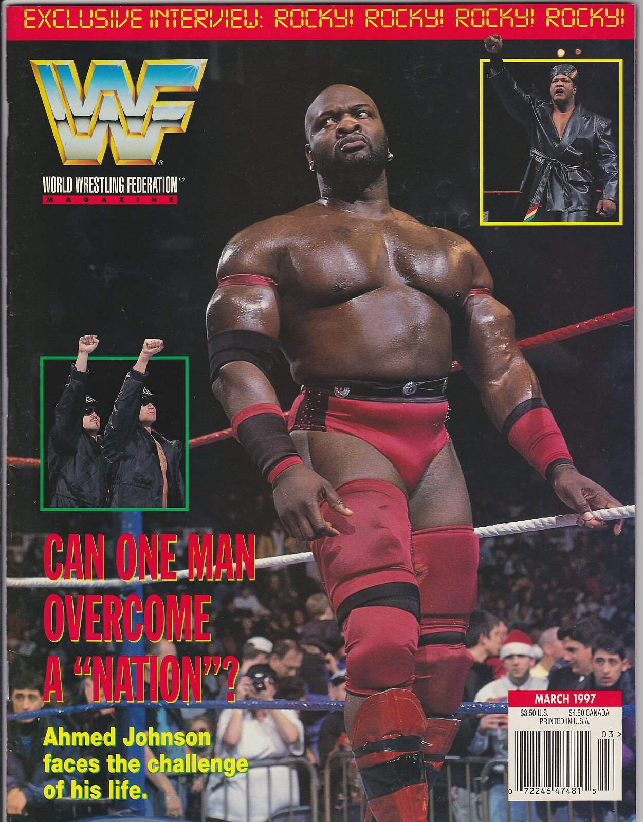 JULY 1999 WWE WWF WRESTLING MAGAZINE THE ROCK DWAYNE JOHNSON WRESTLEMANIA 