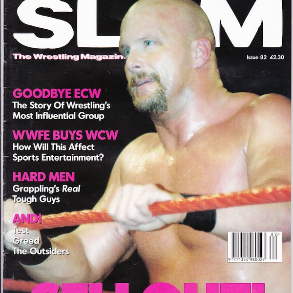 Power Slam Magazine 82 May 2001 Wrestling WWF Stone Cold Steve Austin WCW ECW