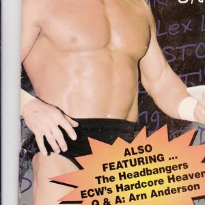 The Wrestler Magazine January 1998 WCW Sting Lex Luger ECW Hardcore Heaven image 5