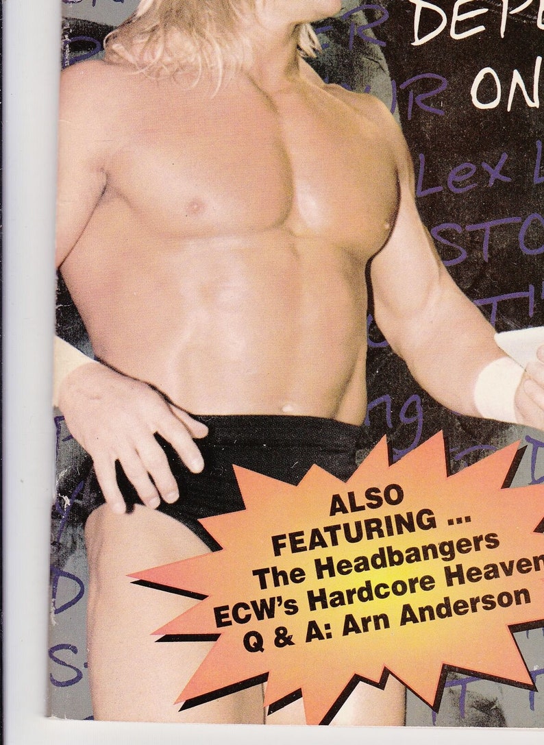 The Wrestler Magazine January 1998 WCW Sting Lex Luger ECW Hardcore Heaven image 5