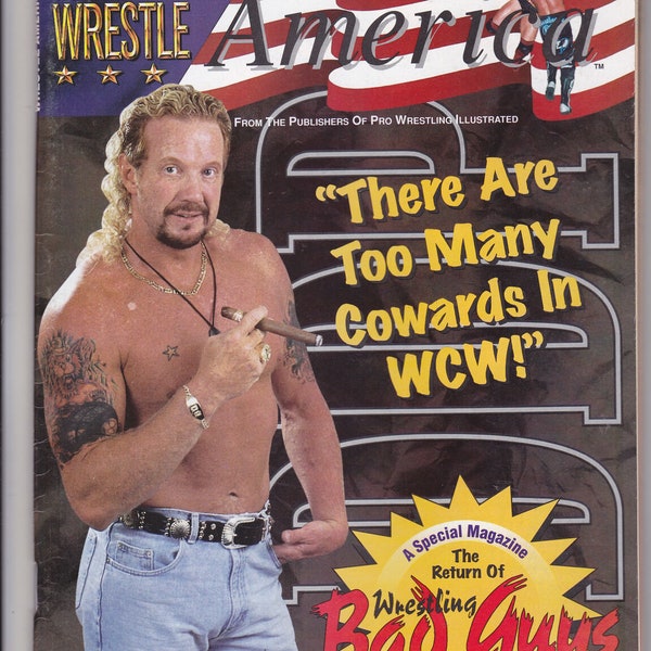 Wrestle America Magazine April 1998 Wrestling Diamond Dallas Page DDP WCW WWF