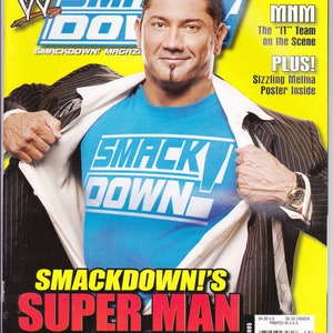 WWE Smackdown Magazine November 2005 Wrestling Dave Batista 