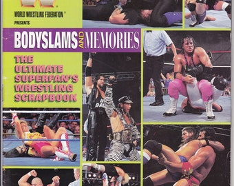 Rivista WWF 1994 Anno di revisione Bodyslam e ricordi Bret Hart Undertaker WWE