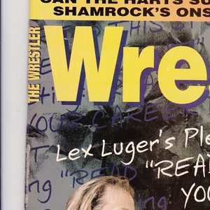 The Wrestler Magazine January 1998 WCW Sting Lex Luger ECW Hardcore Heaven image 3