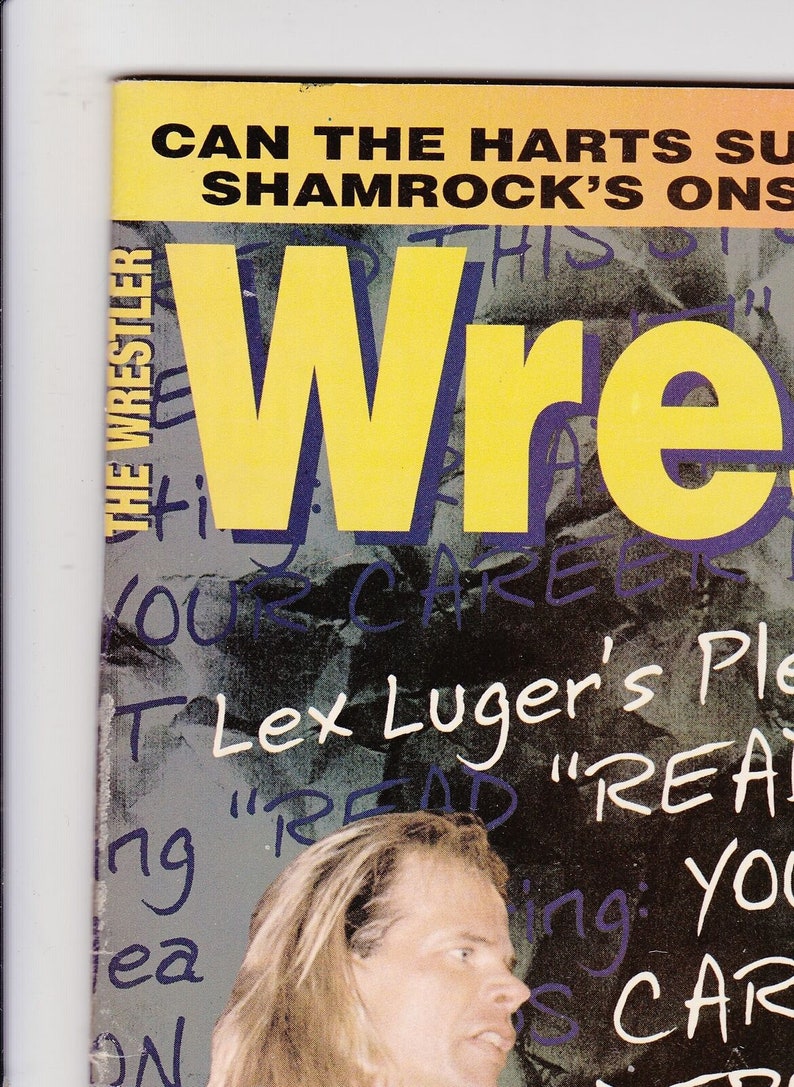 The Wrestler Magazine January 1998 WCW Sting Lex Luger ECW Hardcore Heaven image 3