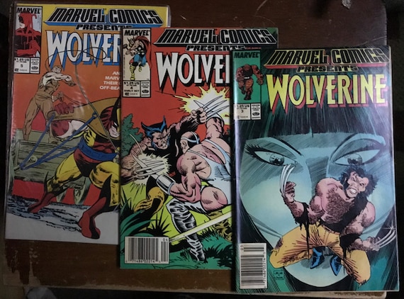 MARVEL COMICS GROUP 3冊セット Lot of (3) Three -marvel Comics Presents Wolverine #4,5,6 - Etsy