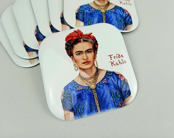 Artistic Coasters | decorative coasters | Home Decor | lively images | metal surface | Furniture Protection Housewarming Gift table decor