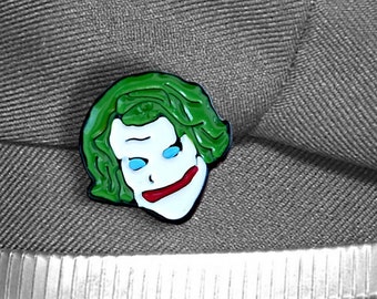 Jocker Cartoon Enamel Pin Collection Boho | Boho Badge Pin | Trendy Lapel Pin | Statement Hat Pin | Stylish Jacket Pin
