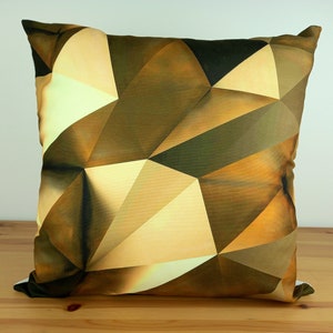 Decoratieve kussenhoes, abstracte geometrische patronen, huidvriendelijke kussenhoes, zachte bankkussens, voor de woonkamer, 43 x 43 cm, rekbaar tot 45 x 45 cm
