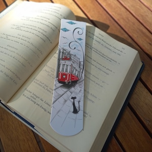 Marcador istambul bonde marcador marcador design exclusivo ilustrado livro livro presente lembrança