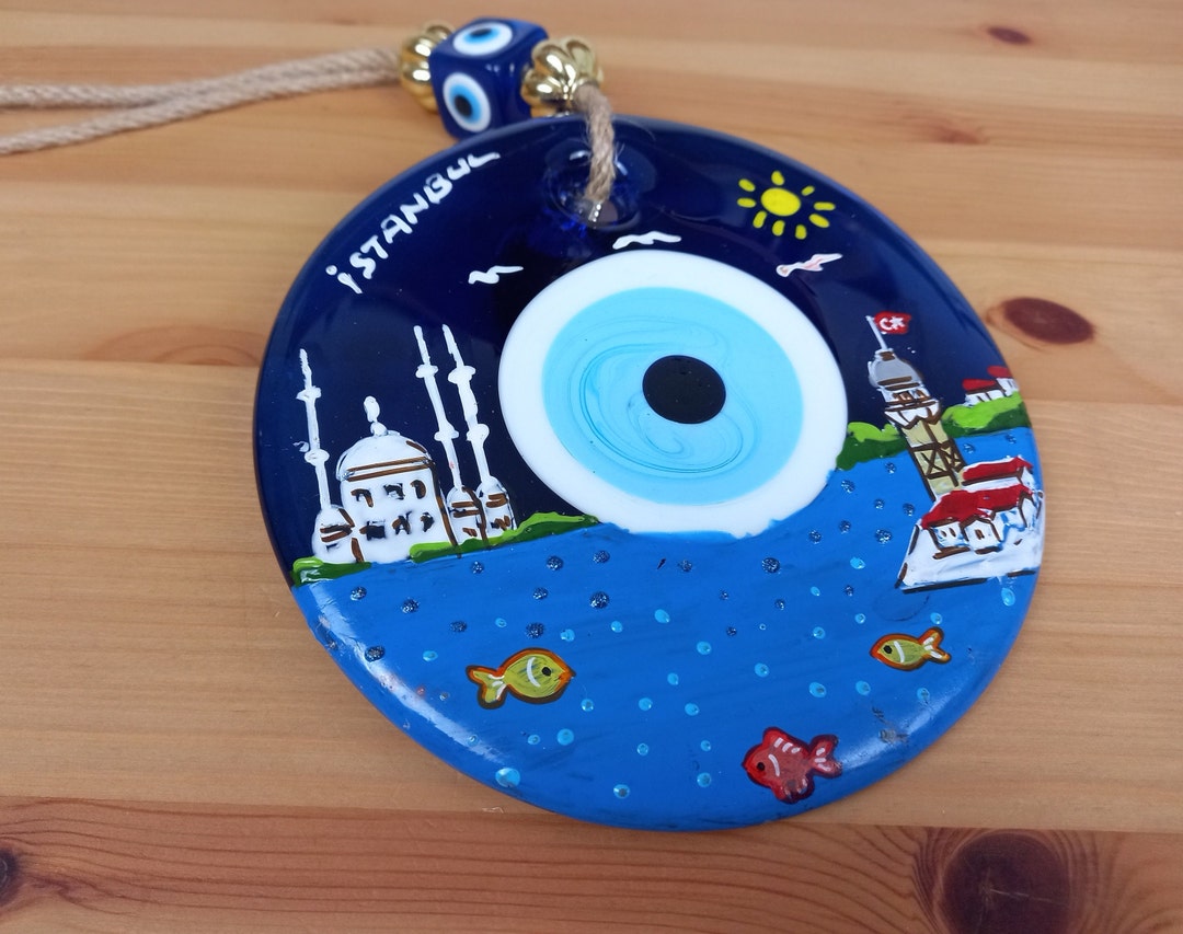 Wall Decor Istanbul Evil Eye Bosphorus Wall Hanging Talisman Etsy